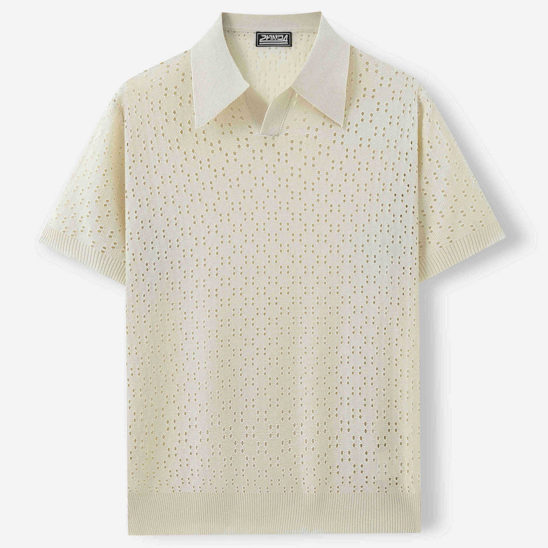 Fashion Dovetail Collar Tencel Men's Casual Sweater - Image 8