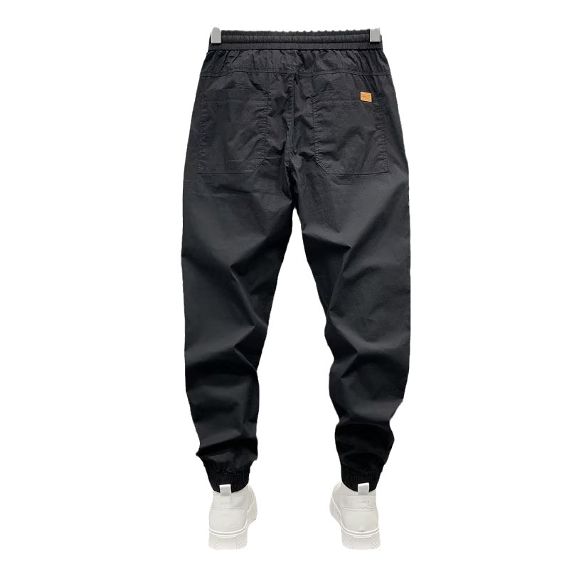Japanese-style Retro Spring And Autumn Workwear Ankle Length Jogger Pants - Image 2